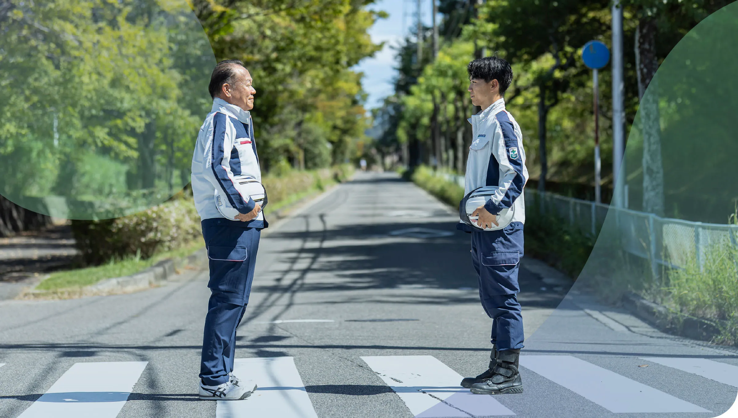 まっすぐ、仲間に、一所懸命。